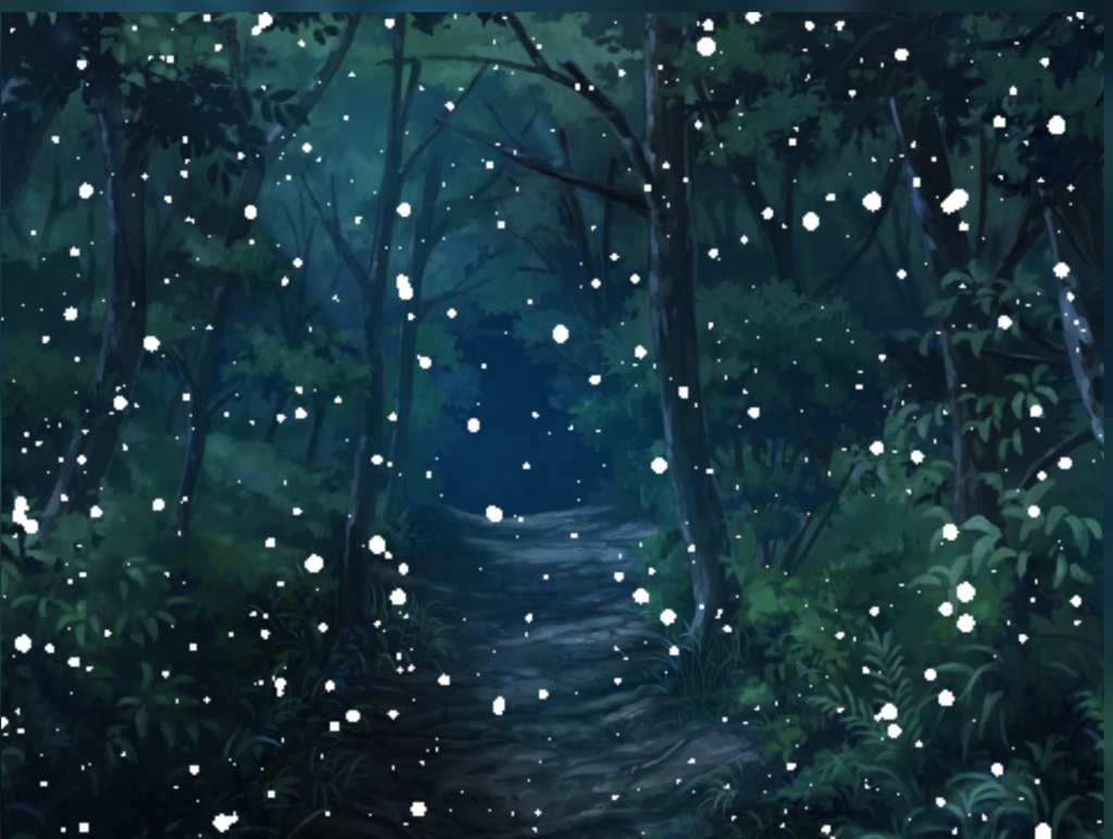 TRPGシーン：雪舞