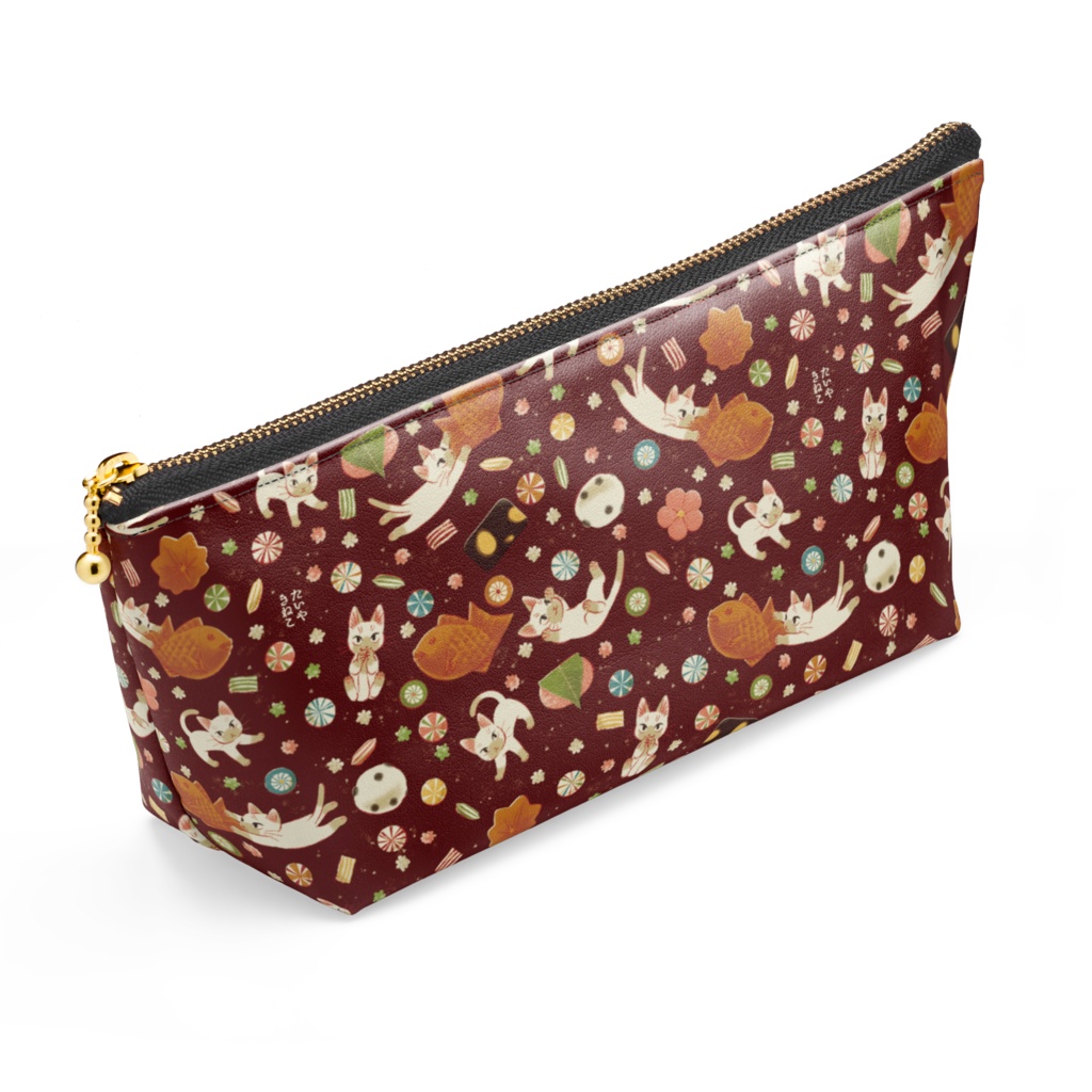 たいやきねこ甘味ポーチ