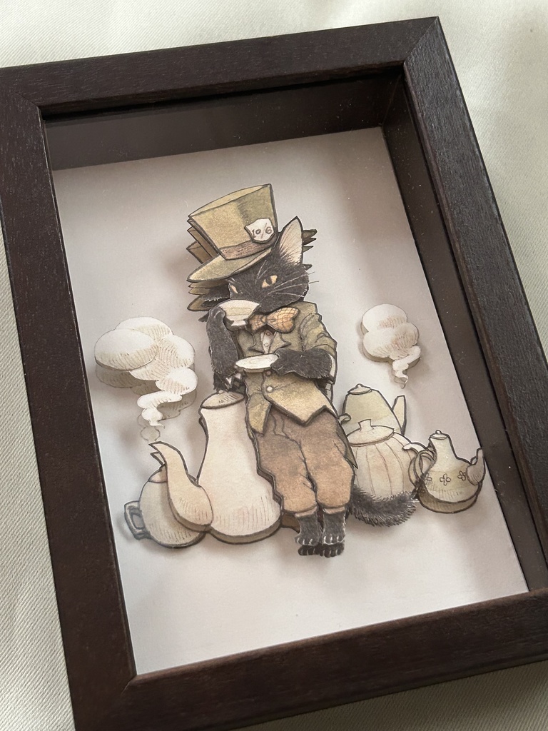 「Mad Hatter」シャドウボックス