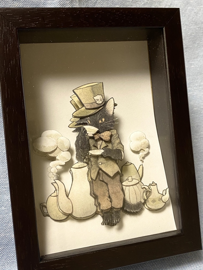 「Mad Hatter」シャドウボックス