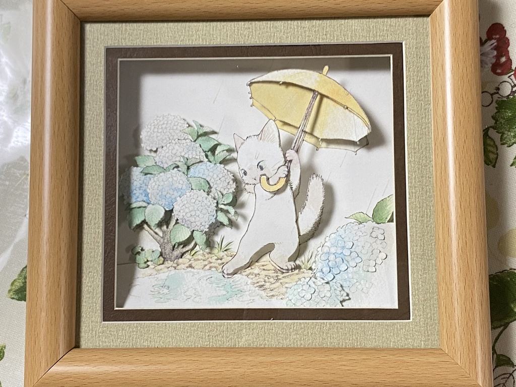 「紫陽花小道」シャドウボックス