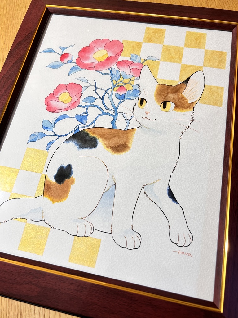 「椿」原画