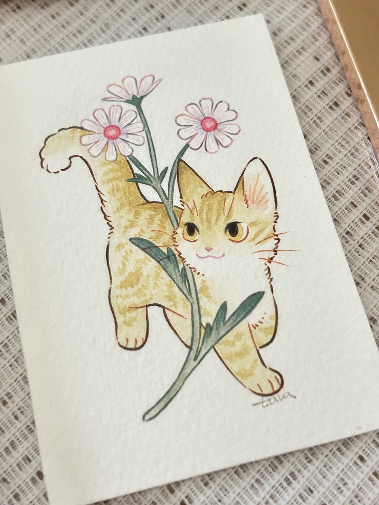 「マーガレット」「ミント」原画