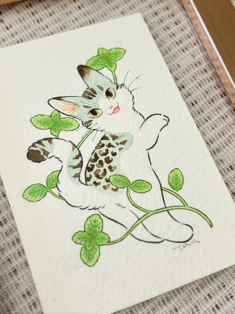 「マーガレット」「ミント」原画