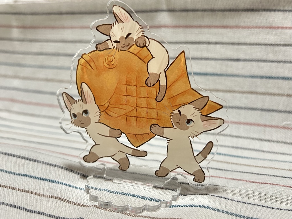たいやきねこアクリルスタンド