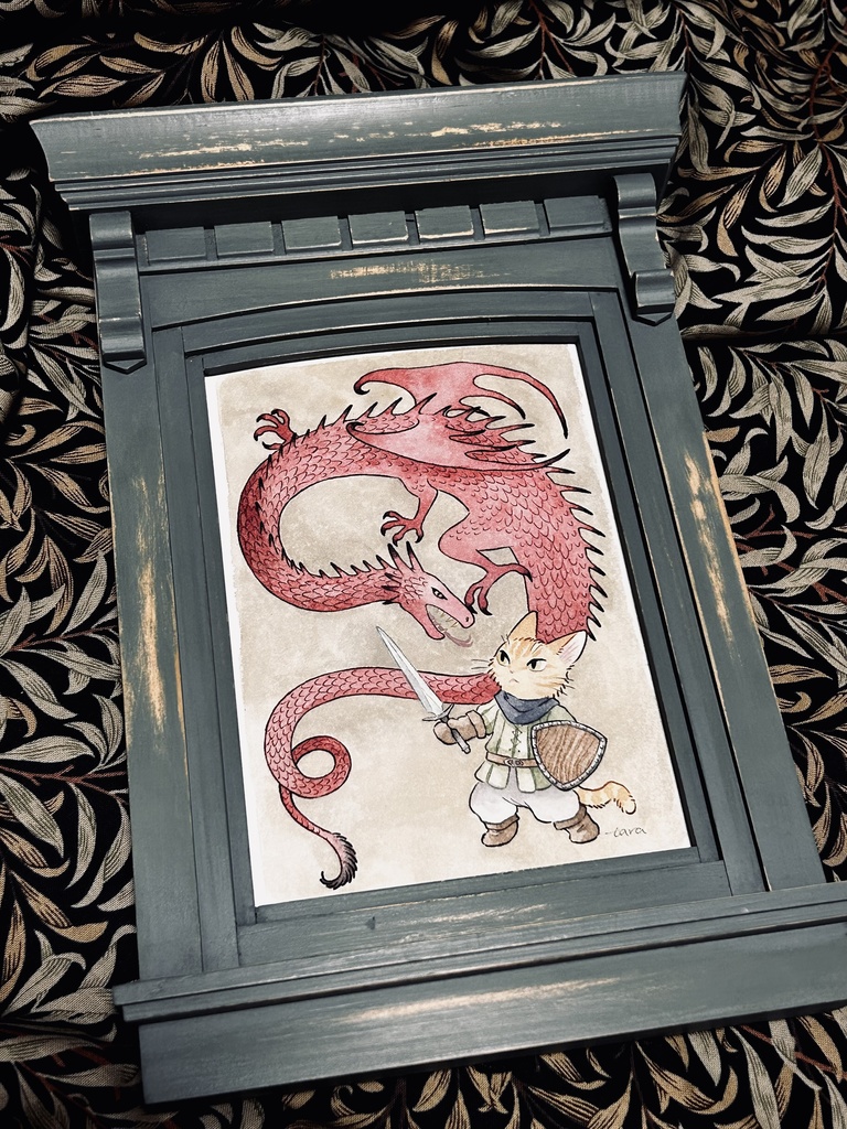 「かぎしっぽの勇者」原画