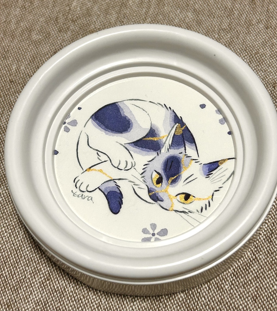 「金継ぎ」ミニ原画