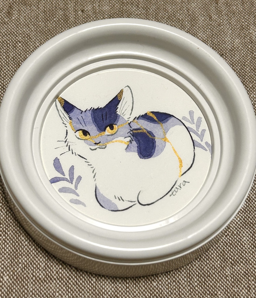 「金継ぎ」ミニ原画