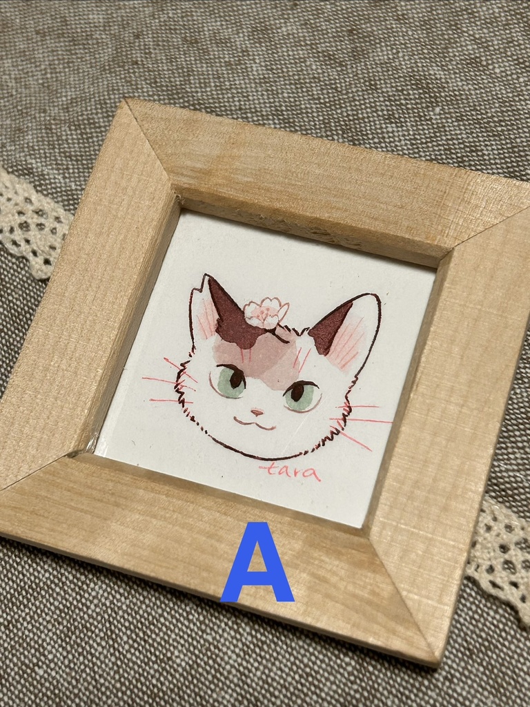 「さくらねこ」ミニ原画