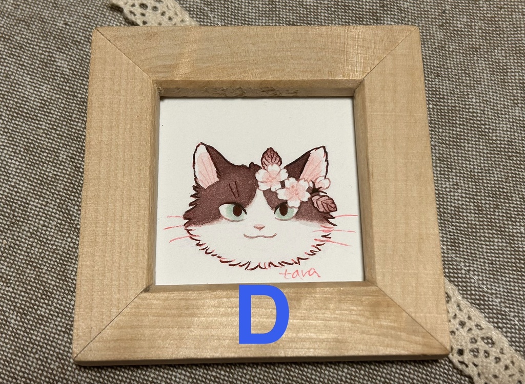 「さくらねこ」ミニ原画