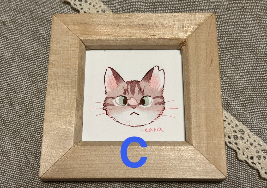 「さくらねこ」ミニ原画