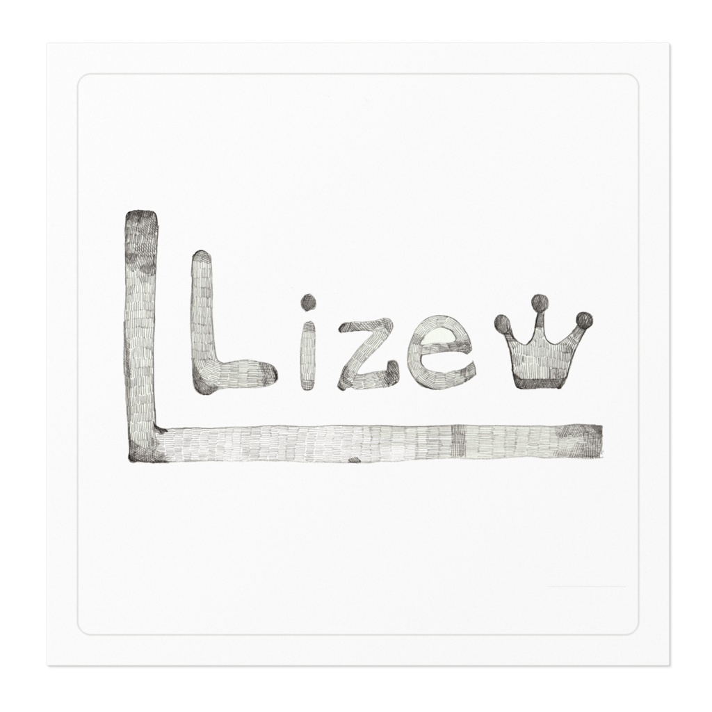 (非公式グッズ) リゼ・ヘルエスタモチーフ ステッカー