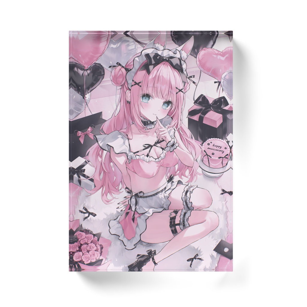 Acrylic Block (White)【Ririco's 3 year Anniversary】