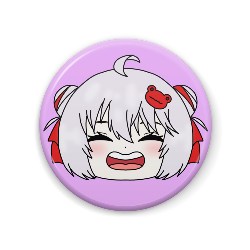 笑顔ぴょこら缶バッジ