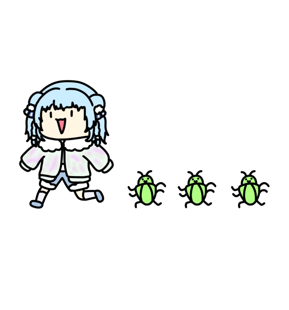 そらーらとカメムシTシャツ