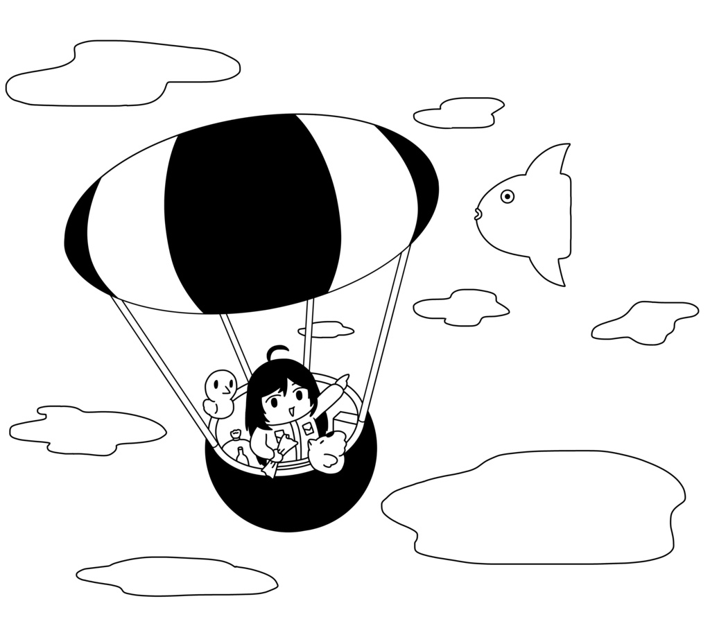 みてるよみてる冒険Tシャツ