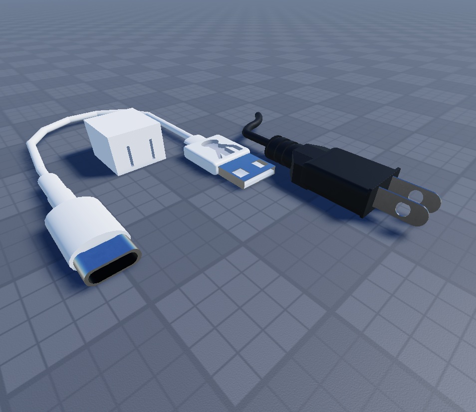 【ROBLOX】電源ケーブルセット