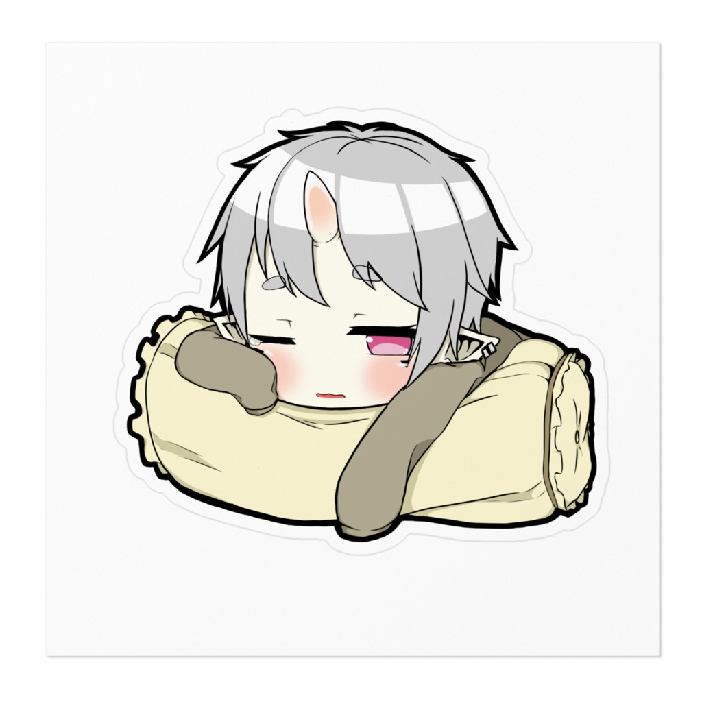 妖怪枕返しステッカー