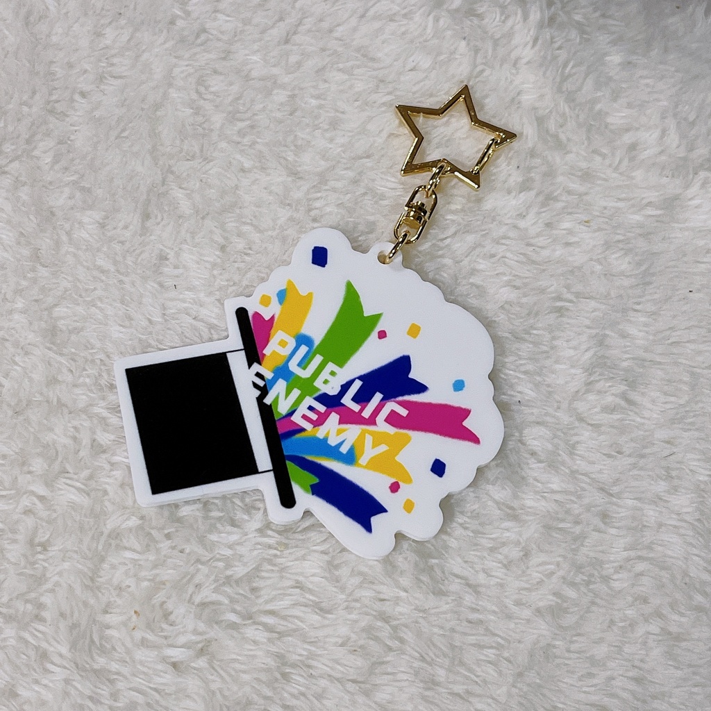 フルメン10人レインボーアクキー🌈