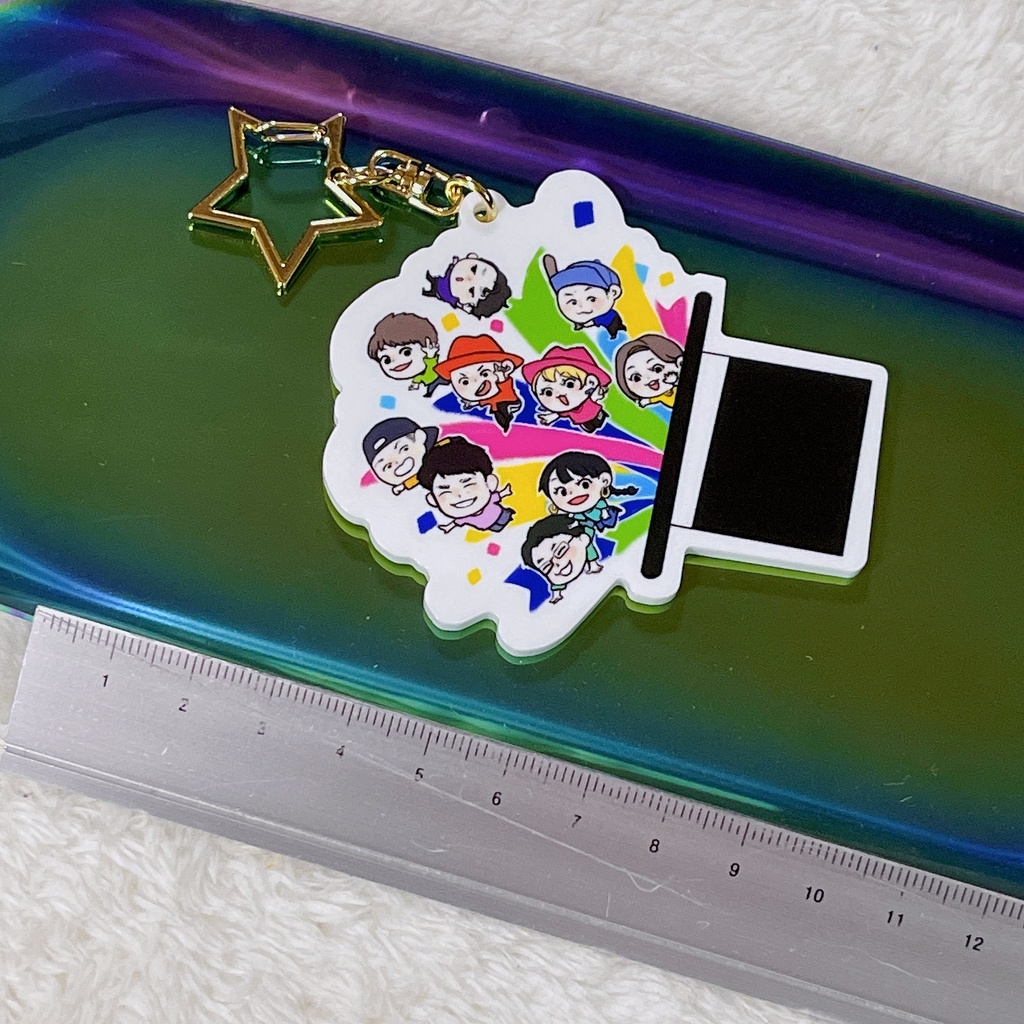 フルメン10人レインボーアクキー🌈