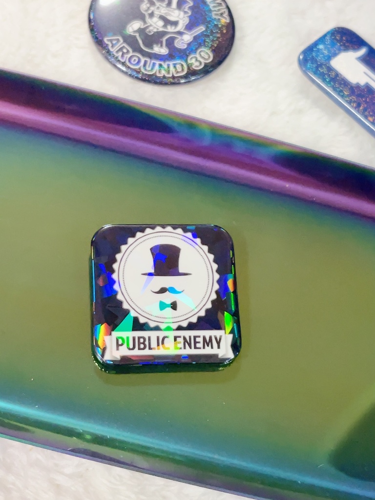 【New】キラキラ缶バッジセット(3個)