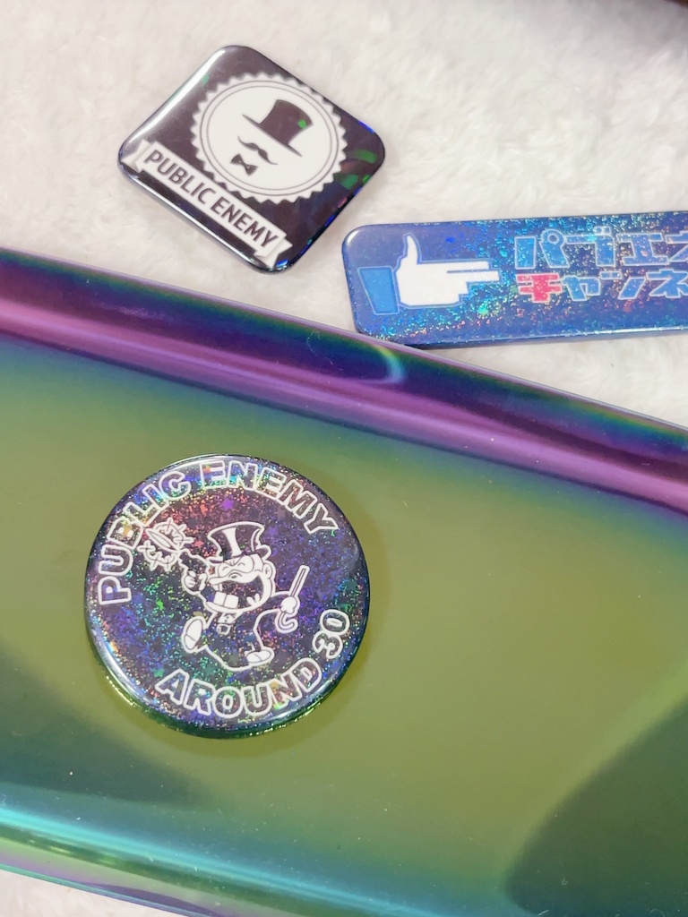 【New】キラキラ缶バッジセット(3個)