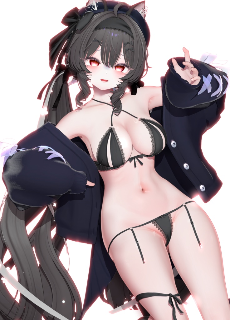 【ラムネ/Ramune】 make up+body texture+face idle