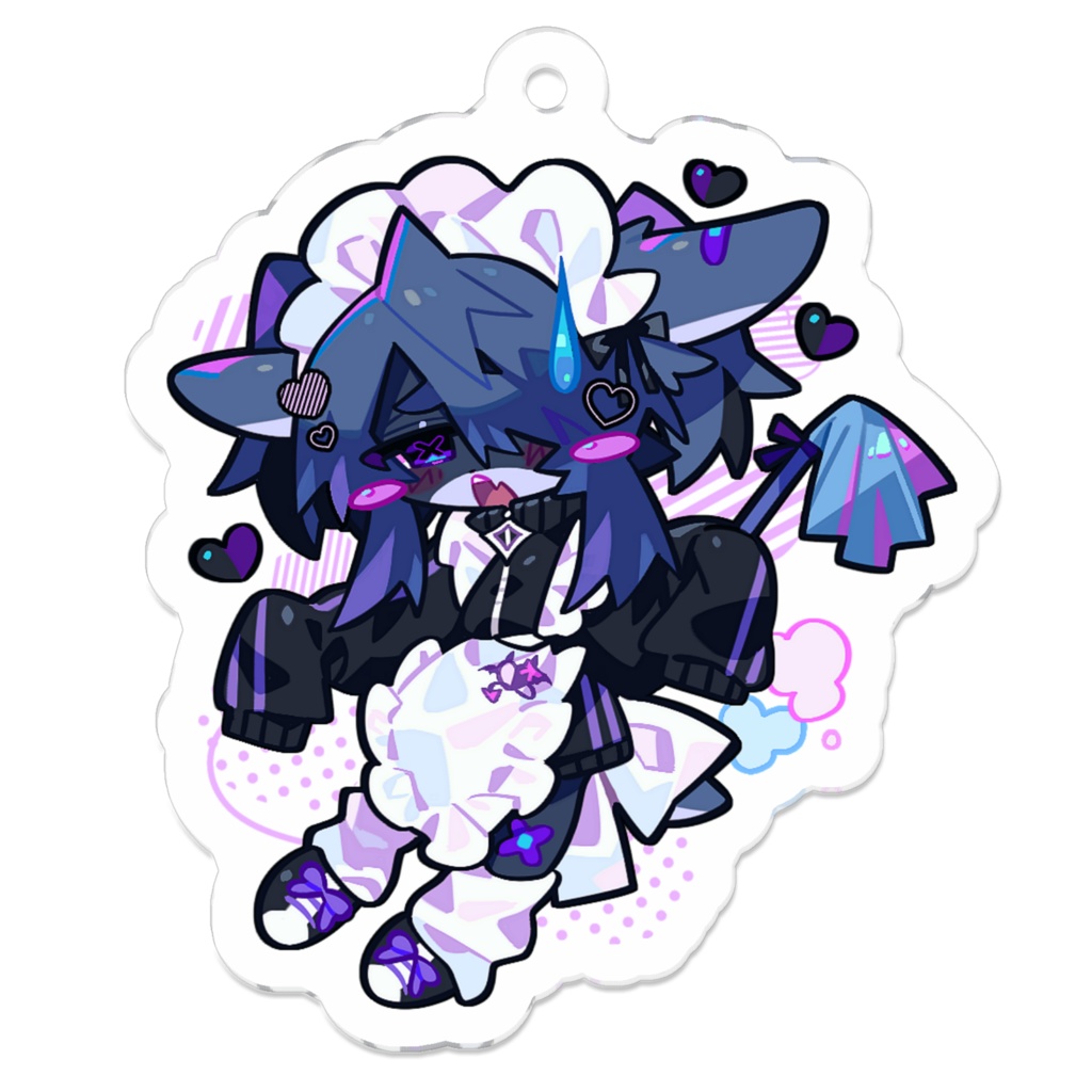 メイドヤミ-アクリルキーホルダー