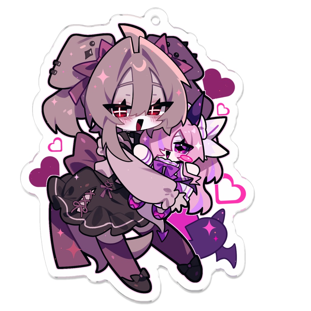 ハナ-アクリルキーホルダー