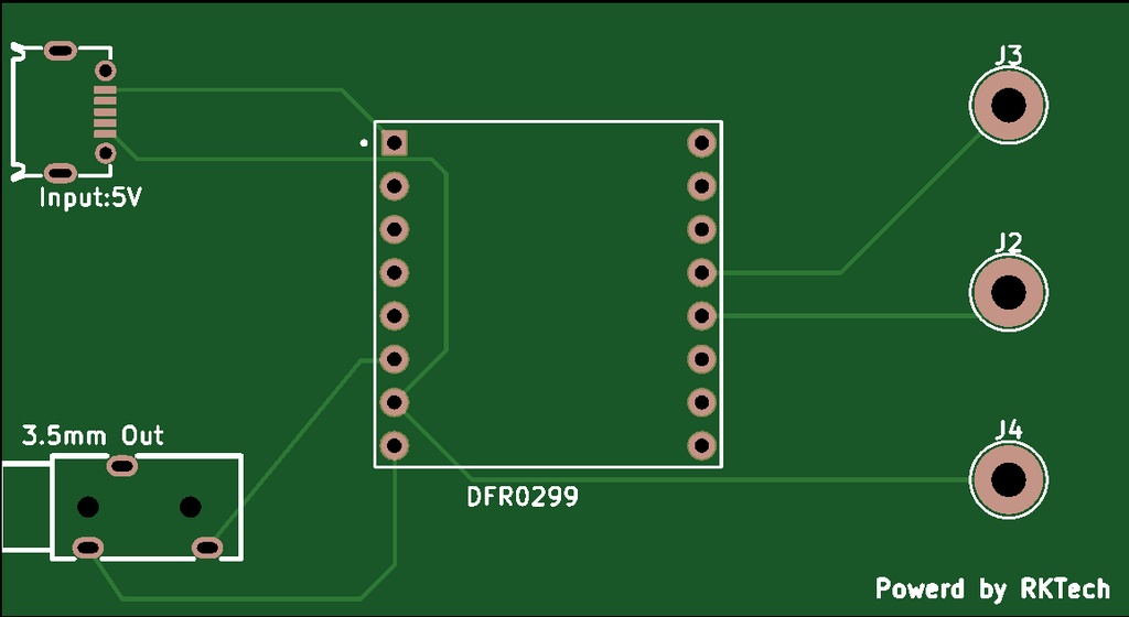 RKT-DA01 MP3プレイヤー用基板