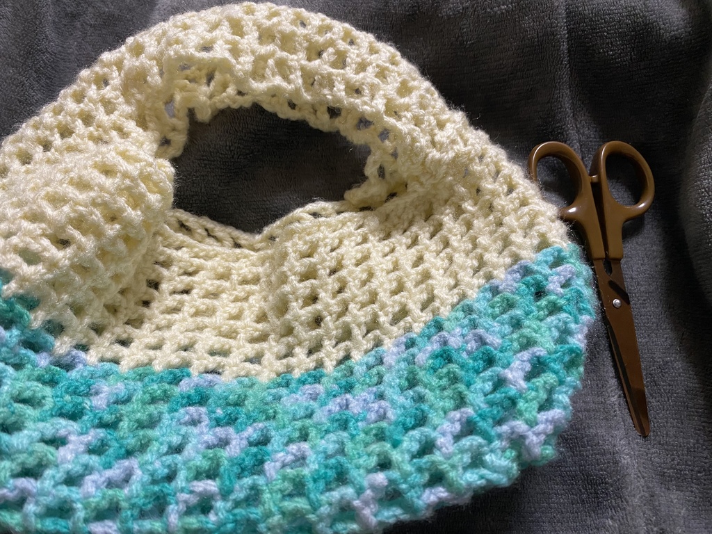 ミニバッグ(手編み)