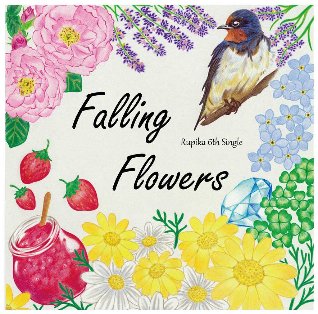 6th Single [Falling Flowers]