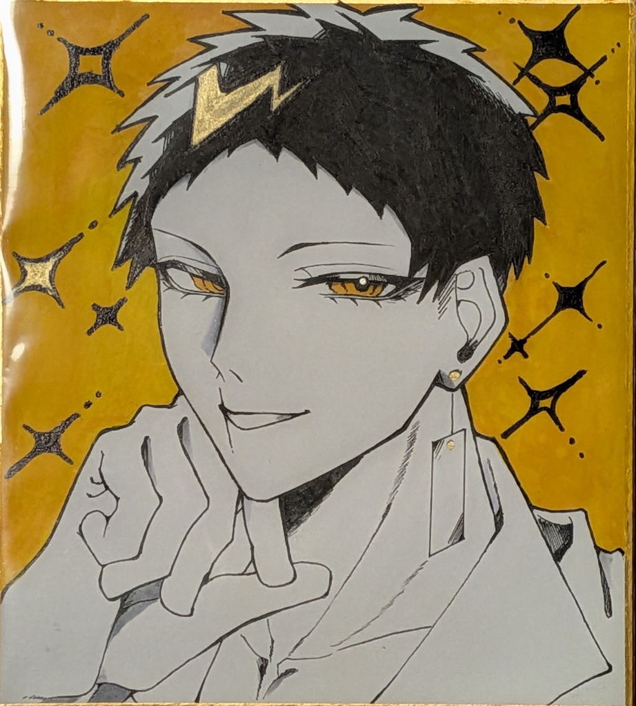 色紙+チェキ風＆L版/サソリ