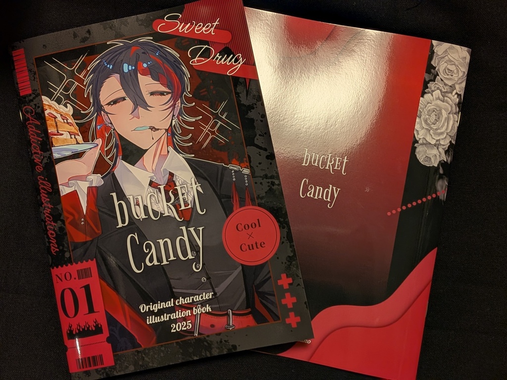 イラスト画集本/オリジナルキャラクターBGM付き