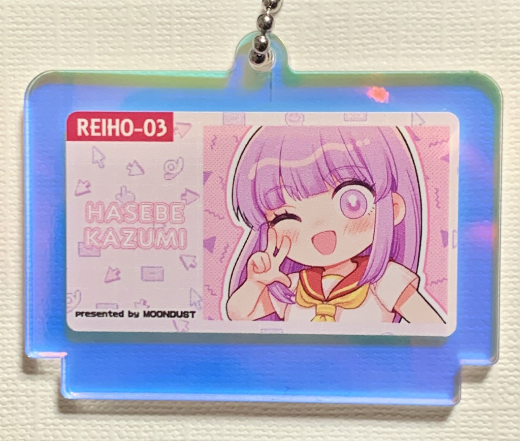 ゲームカセット型アクキー