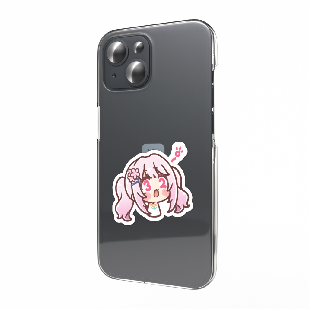 1周年記念 スマホステッカー