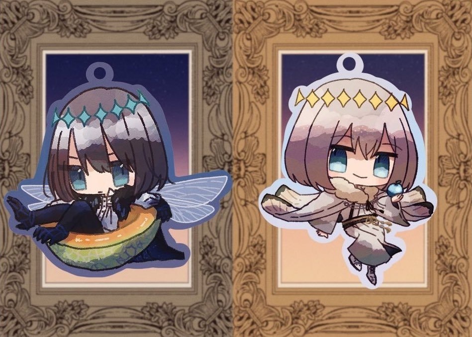 オベロンアクリルキーホルダーセット