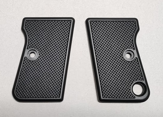 MKKコルト25オート モデルガン用 ブラックチェッカードグリップ