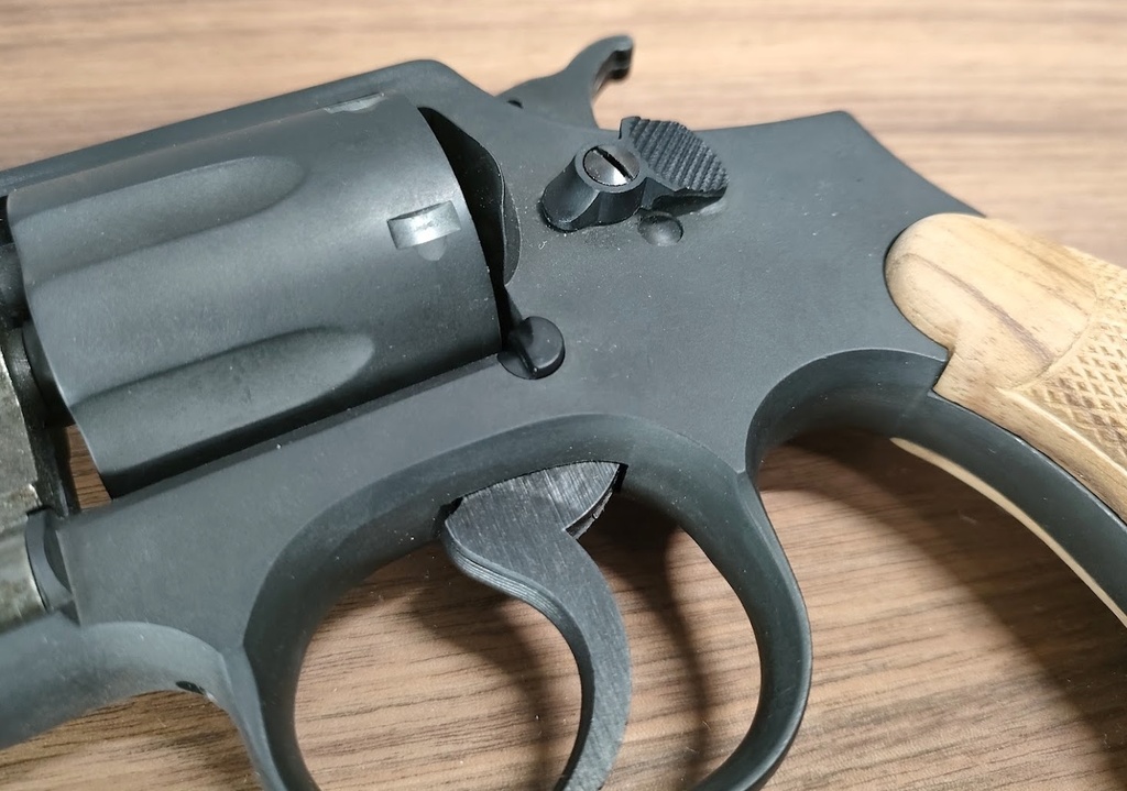 HWS社 Kフレーム M&P用 レジン製オールドスタイルサムピース&フレームラグ set