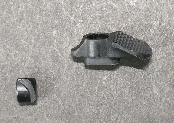 HWS社 Kフレーム M&P用 レジン製オールドスタイルサムピース&フレームラグ set