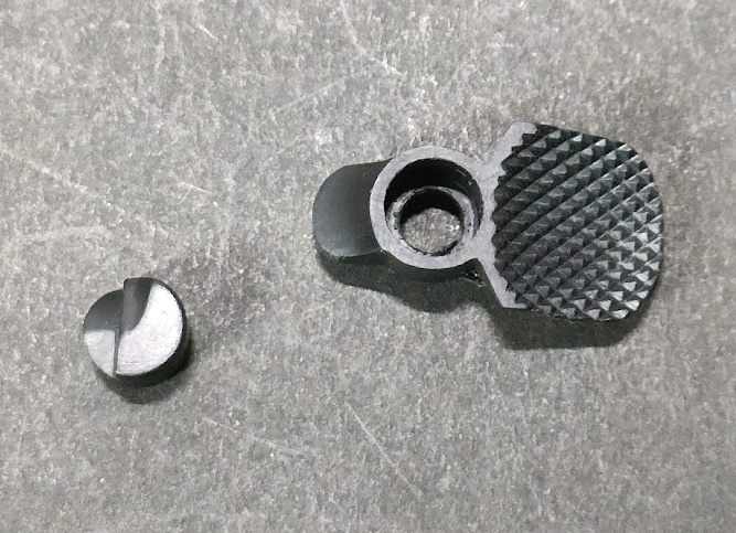 HWS社 Kフレーム M&P用 レジン製オールドスタイルサムピース&フレームラグ set