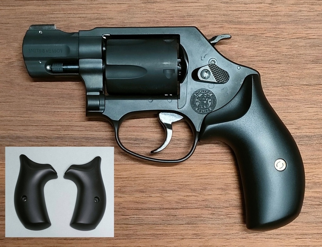 [タナカ Jフレーム用 タクティカルグリップ マットブラック］