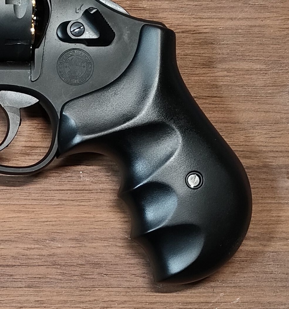 タナカ R8リボルバー用 コンバットグリップ GM-01 マットブラック