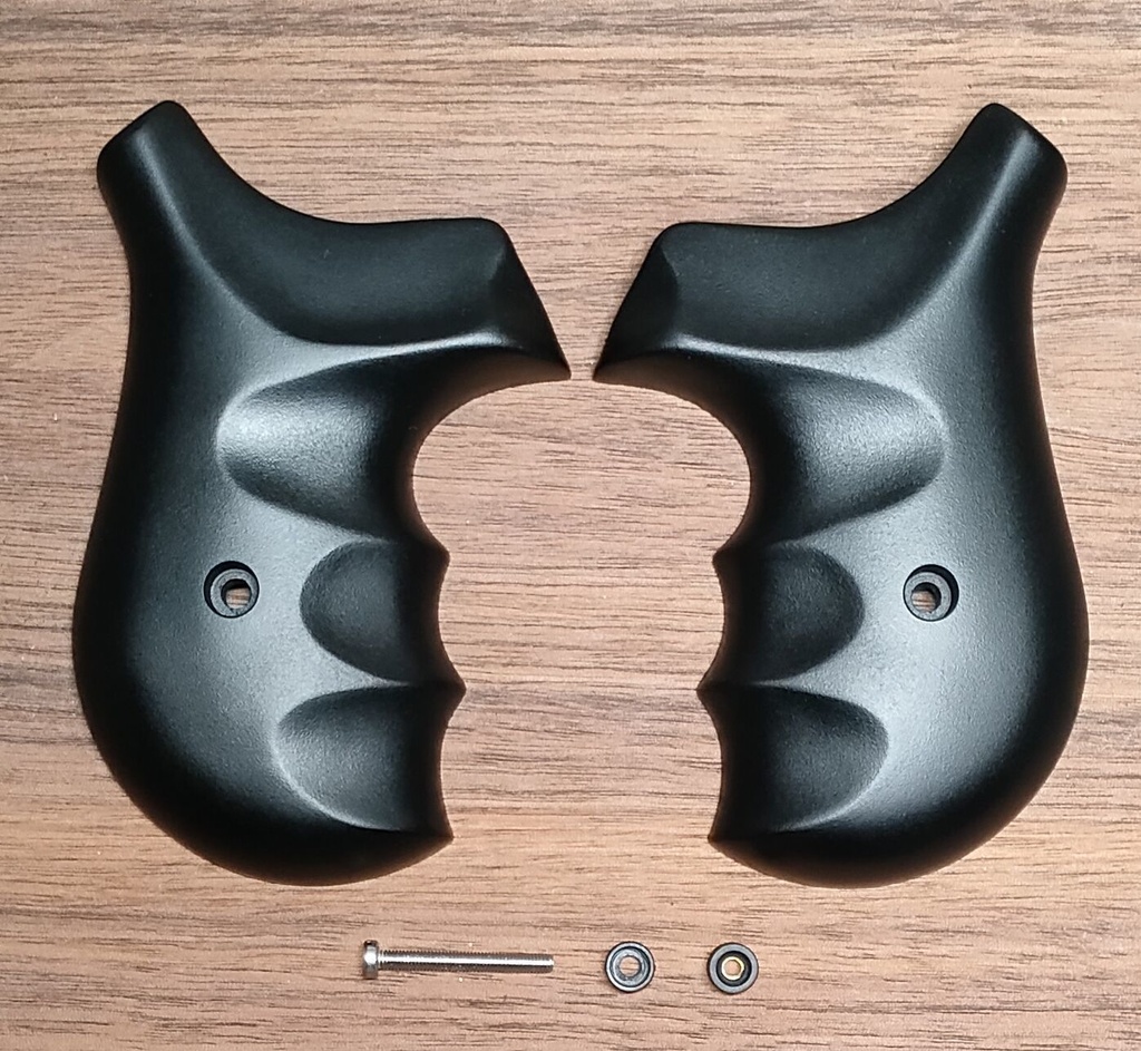 タナカ R8リボルバー用 コンバットグリップ GM-01 マットブラック