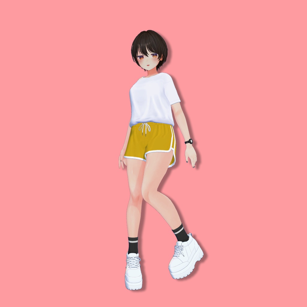 オーバーサイズT&パンツ (桔梗用)