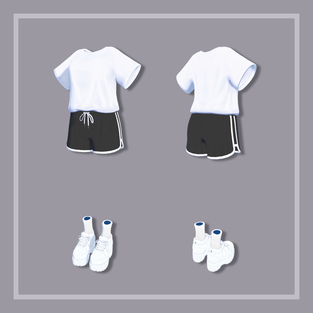 オーバーサイズT&パンツ (舞夜用)