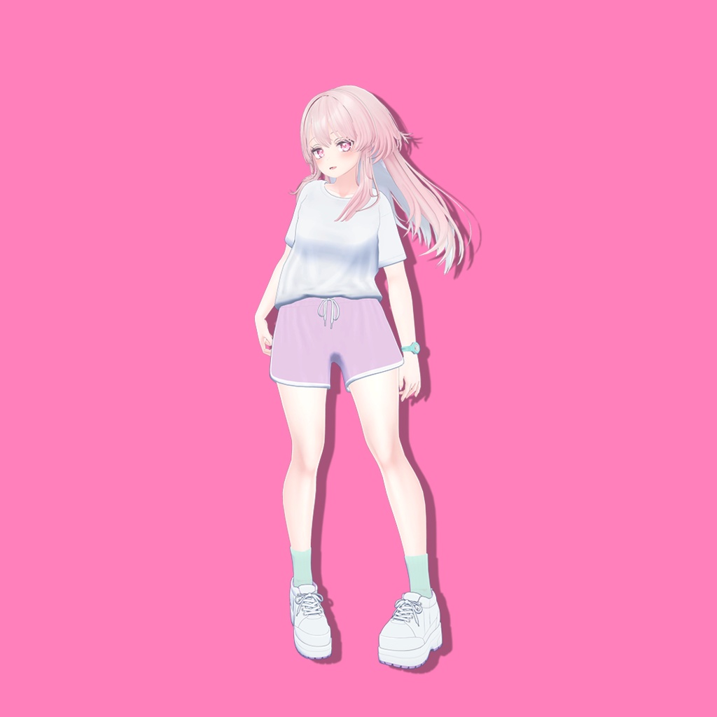オーバーサイズT＆パンツ (セレスティア用)