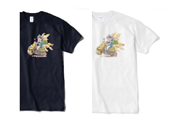 短納期タイプ『ジャパリぼっくす』白orネイビーTシャツ