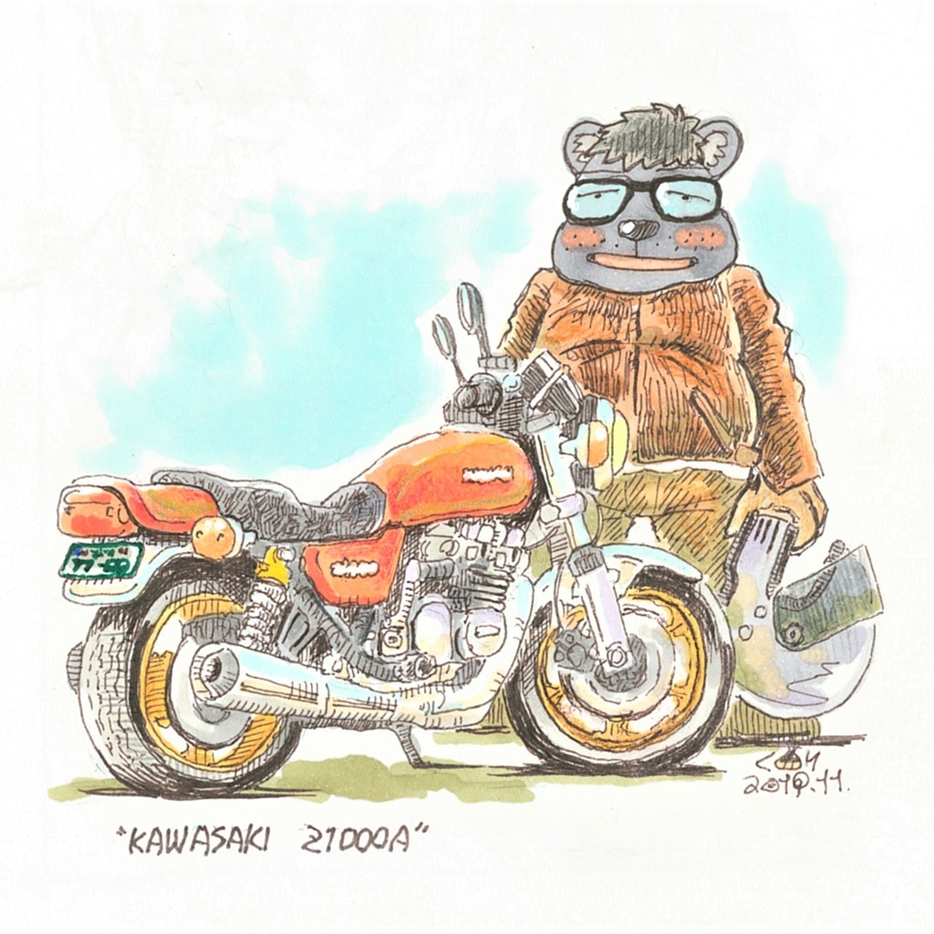 乗り物アナログイラスト予算に合わせ描きます