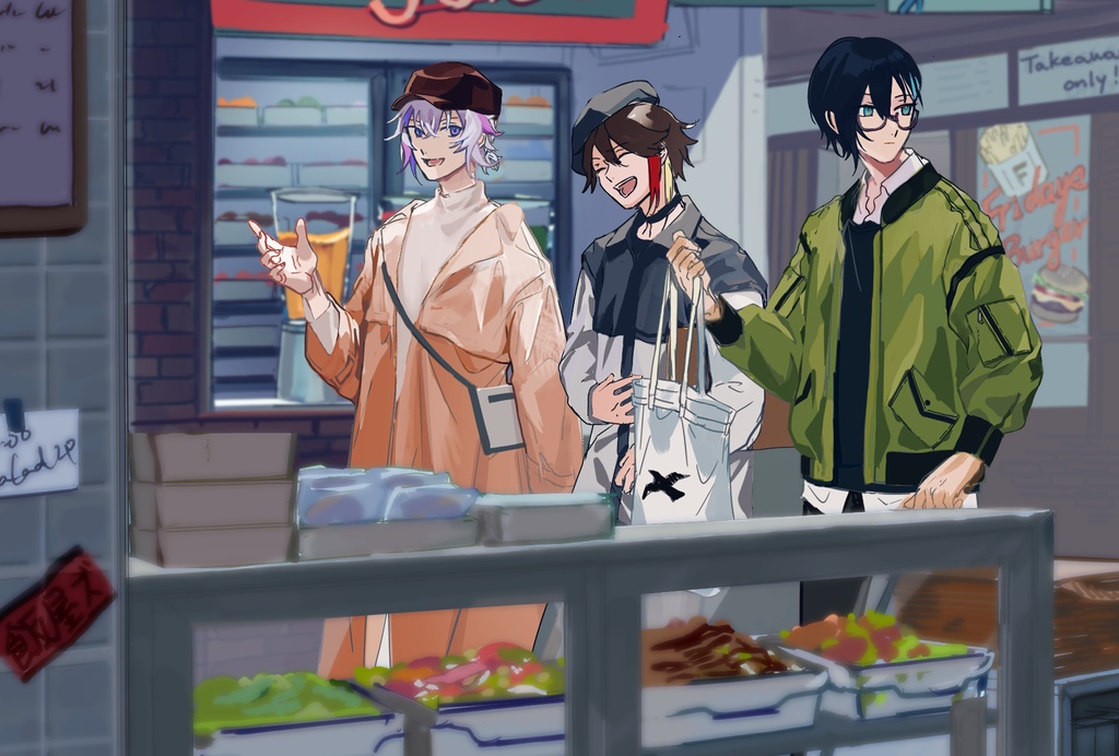 【再販なし】【非公式】オフの日イメージイラスト本セット
